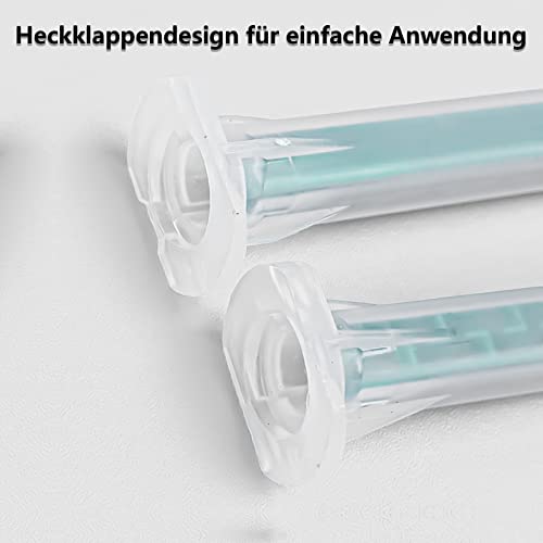 50 Stücke FMA06–16 Grün Epoxid-Mischdüsen Statische Mund Abschnitt ABS-Kleber, Mischrohr für Klebepistolen, Applikator, Kunststoffharz, Mischspitze