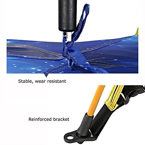 Carpa automática para camping 3-4 personas azul miniatura 2