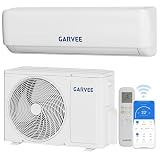 Garvee Aire Acondicionado Split 12000BTU - 4.0KW/12000 frigorías - Aire Acondicionado Pared con Mando a Distancia(WiFi/APP) - 5 Modos - Hasta 25 m² - Motor Inverter - Bomba de Calor - Refrigerante R32