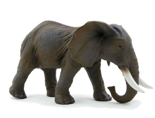 Mojo Fun 387001 African Elephant - Realistic International Wildlife Toy Replica