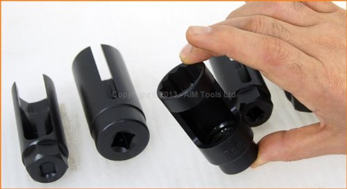 KATSU Tools 7PCs Car Oxygen Sensor Removal Socket Set, Garage Hand Tools 449612 - Image 2