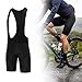 EXCBIOZ Men Cycle Quick Dry Shorts for Comfortable Fit Padded Cycle Tights Cycling Bib Shorts with Leg Grippers Strap & Pocket