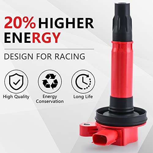 CarBole Ignition Coils DG520 UF553 7T4E Compatible With 3.5L 3.7L V6 Ford Taurus, Edge, F-150, Transit, Mustang, Lincoln MKX MKZ MKS MKT, Mercury Sable, Mazda CX-9 (Packs of 6pcs) - Thumbnail 2