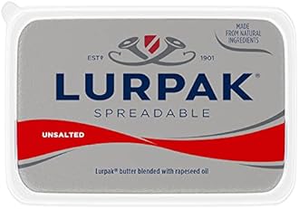 Lurpak Unsalted Spreadable Blend of Butter and Rapeseed Oil 400g