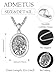 ADMETUS Sterling Silver St Jude Necklace for Men Saint Jude Thaddeus Pendant Necklace San Judas Tadeo Necklace Protection Jewelry Religious Gifts