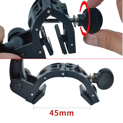 UAYESOK Radio Car Mount Dashboard Clip-On Holder for Walkie Talkie Handheld/Mobile Speaker Microphone - Image 3