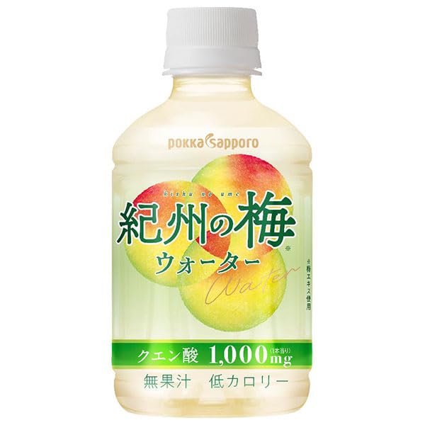 梅ページです Amazon.co.jp: ポッカサッポロ 紀州の梅ウォーター 270mlペットボトル