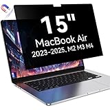 Magnetic Privacy Screen Protector Compatible with MacBook Air 15 Inch (2023-2025, M2 M3 M4) - A2941 A3114 A3241 Removable Anti Spy Blue Light Glare Shield Film Laptop Privacy Filter - Image 1