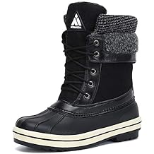Mishansha Snow Boots for Women Mid-Calf Waterproof Winter Boot