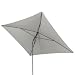 Produktbild Doppler Sonnenschirm Sun Line Waterproof 230 x 190 cm ohne Volant, UV-Schutz 80, hellgrau