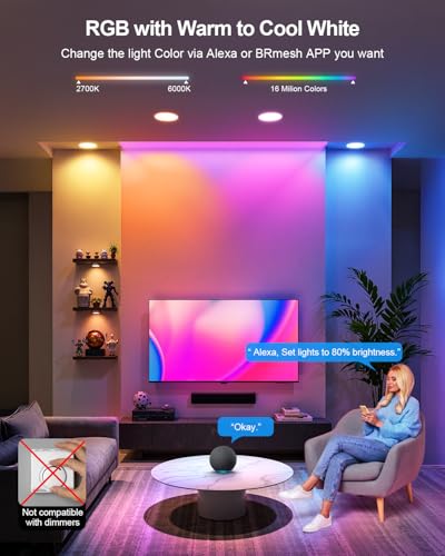 Dusktec Smart Recessed 6 Inch thumbnail 2