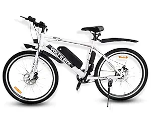 VOLT E BYK Voltebyk Hybrid Unisex Electric Cycle with 36v, 7.5 AH Li-Ion Detachable Battery | 26