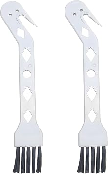 2 Packs Handheld Vacuum Cleaning Brush, Sweeping Robot Cleaner Brush, Universal Tool Brush for Cleaning Hair/Pet Hair/Dust