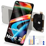 Schermo di Ricambio per OnePlus Nord 2 5G LCD Display Tattile Digitazer