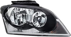 Dorman 1592137 Passenger Side Headlight Assembly Compatible with Select Chrysler Models