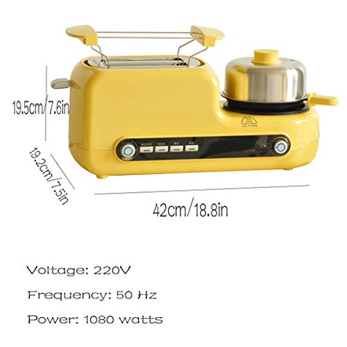Xu Yuan Jia-Shop Toaster Brot-Maschine Haushalts Scheibe Multifunktions-Frühstück-Maschine Kleine Spiegelei Toaster… – Bild 3