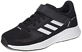 adidas Runfalcon 2.0 EL, Running Shoe, Core Black/Cloud White/Silver Metallic, 29 EU