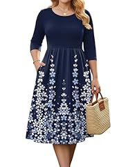 Navy Blue Floral