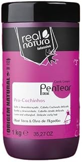 Real Natura Pro-Cachinhos styling cream - intensive hydration - long-lasting definition - Protection and shine - Free from sulfates and parabens