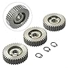 E Bike Motor Gear Kit, 3PCS S 36T Steel Motor Gear, Electric Bike Accessories For Bafang Motors,38Mm Outer #2