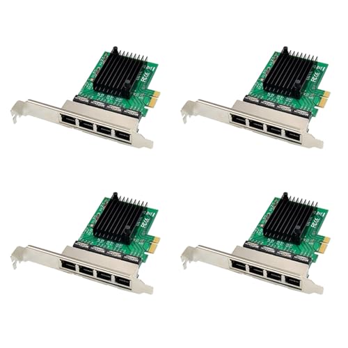 Carte réseau PCIE 4 ports Gigabit Ethernet pour serveur et routage ROS