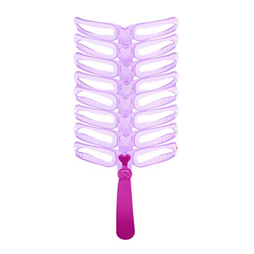 Heaviesk Tragbare 8 Art Augenbrauen, die Schablonen-Augenbrauen-Führer-Schablonen-Installationssatz-Verfassungs-DIY Werkzeug-tragbare Frauen-Verfassungs-Zusätze Formen