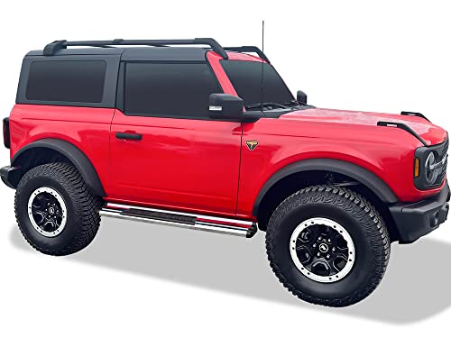 Estribos estilo OE cromado para Ford Bronco 2021-2026 miniatura 6