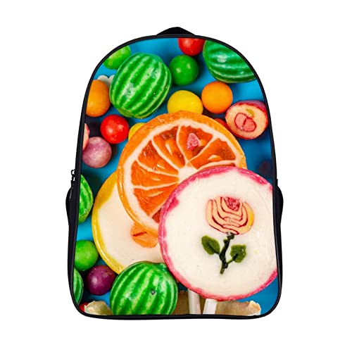 Sac à dos cool Candy Backpacks de 40x28x16cm, le cartable pour enfants et adultes idéal