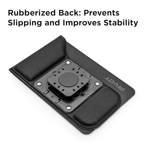 PIVOT Low Profile Kneeboard Adapter – Compatible with All PIVOT Cases – Universal Mounting System – Transform Your PIVOT Reversible or Classic Kneeboard into an EFB Leg Mount – Stable & Secure - Thumbnail 3