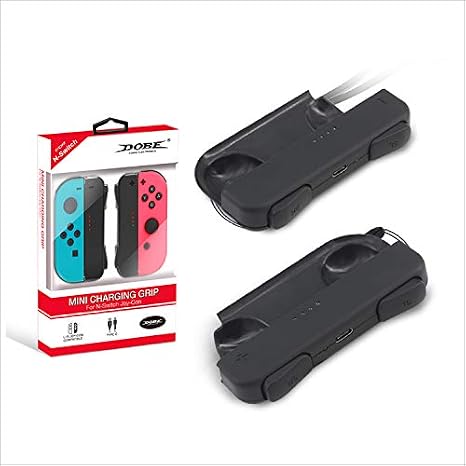 DOBE Mini Charging Grip with Strap for Switch Joy-Con Controller