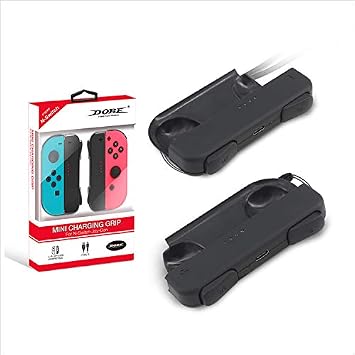 DOBE Mini Charging Grip with Strap for Switch Joy-Con Controller