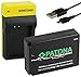 Produktbild PATONA Premium Akku LP-E12 mit Slim Ladegerät kompatibel mit Canon EOS 100D, EOS M, M2, M10, M50, Rebel SL1