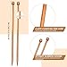 2 Pcs Knitting Needles Set Straight Single Pointed Knitting Needle Length 14 Inch Knitting Supplies Knitting Needles for Beginners Handmade (8 mm)