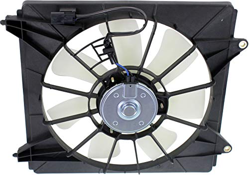 Garage-Pro A/C Condenser Cooling Fan, 21 Inch, Compatible with 2008-2012 Honda Accord, 2009-2014 Acura TSX, 2012-2015 Honda Crosstour, Fits Passenger Side, Radiator by Garage-Pro - Image 2