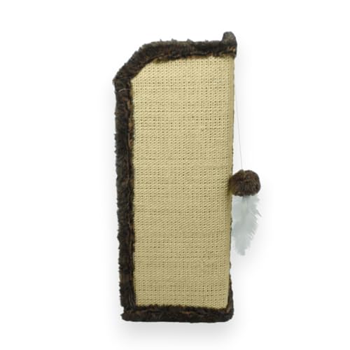 Kit com 2 Arranhador Protetor para Canto de Sofá e Cama Base Interna Marrom