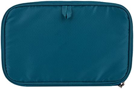 Travelon World Travel Essentials Tech Organizer, Peacock Teal