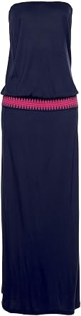 LASCANA Women's Bandeau Maxi Dress