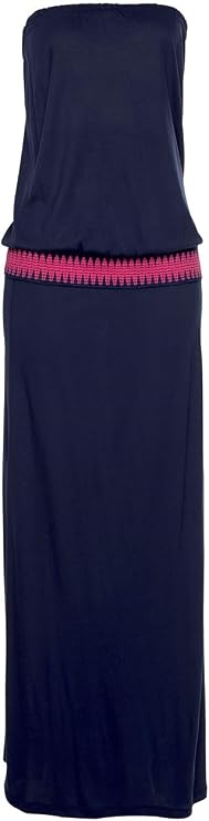 LASCANA Women's Bandeau Maxi Dress