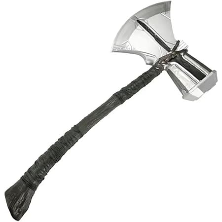 Amazon Co Jp Wwmm ハロウィン コスプレ道具 マイティ ソー ハンマー アベンジャーズ Avengers Thor Hammer ソー 斧 戦斧 武器 ハロウィン 衣装 小物 学園祭 文化祭 漫遊展 お祭り ギフト 舞台 コスプレ 飾り おもちゃ Color Thor Axe おもちゃ