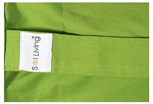 Sol Living Lightweight Organic Cotton Yoga Mat Carrier, Eco-Friendly Yoga Mat Bag With Closure For Safety & Security - Various Designs - Zipper, Green #TOP4