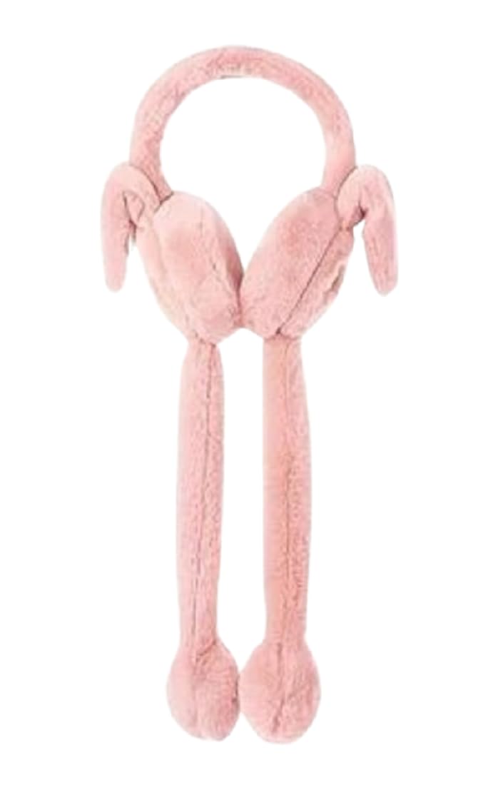 Earmuffs Cute Plush Animal Ear Warmers for Women & Girls | Fluffy Furry Ear Muffs for Winter-image-40