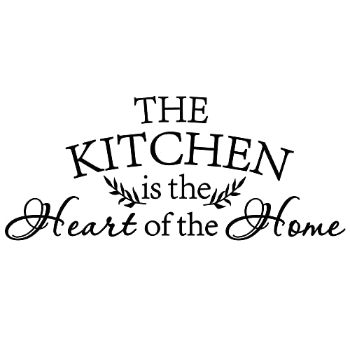 Fencosyn The Kitchen Is The Heart Of The Home Vinyl Wall Decal Art Letters Art Mural Home Décor #TOP26