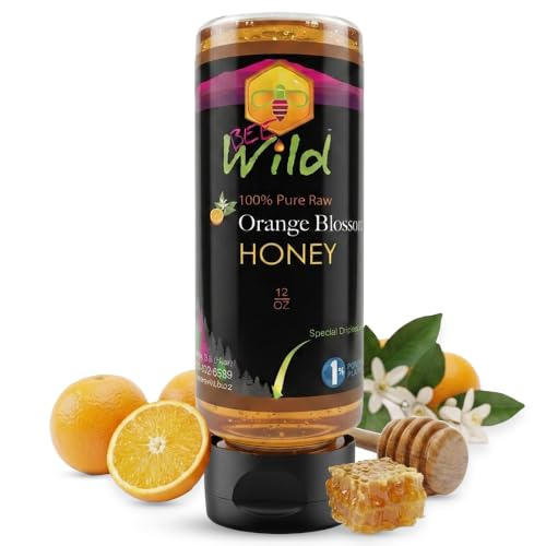 Bee Wild Miel 100% Pura Flor de Naranja 12 onzas