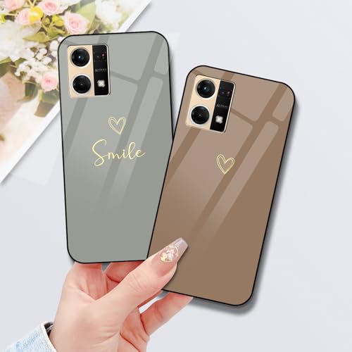 Image of COLORflow Back Cover Compatible with Oppo F21 Pro 4G / F21s Pro 4G | Heart Notes Customized | Shockproof TPU Bumper with Camera Protection Back Cover Compatible with Oppo F21 Pro 4G / F21s Pro 4G