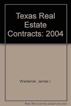 Unknown Binding Texas Real Estate Contracts: 2004 Book