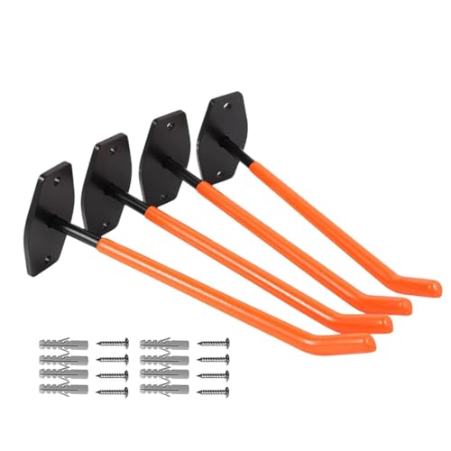 Soporte de pared para neumáticos de garaje con ganchos de 27 cm 8