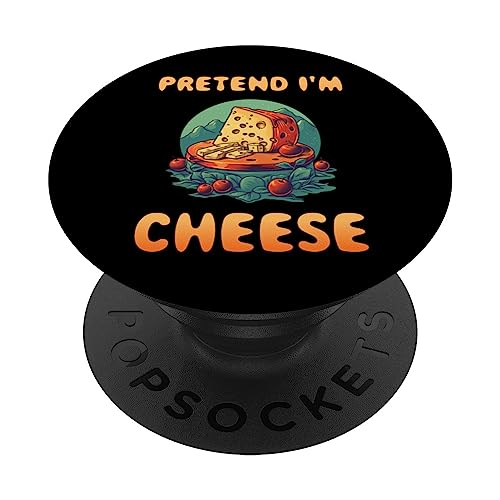 Pretend I'm Cheese PopSockets mit austauschbarem PopGrip