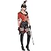 amscan Ringmaster Tailcoat Jacket - Women Large/X-Large, Multicolor - 1 Pc.