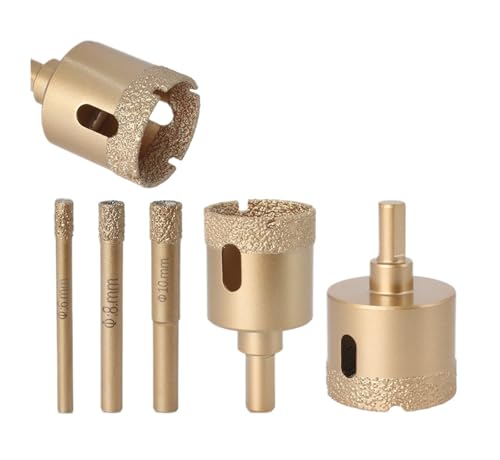 Broca seca con núcleo soldado de diamante de 6-200 mm for azulejos de porcelana, mármol, vidrio, granito, sierra de corona, accesorios de corte(60mm)