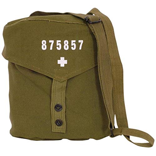 Fox Outdoor Swiss Gas Mask Bag Olive Drab